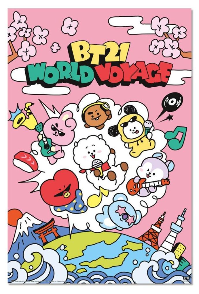 BT 21 - Viaggio intorno al mondo - Poster 61x91,5 cm Immagine del prodotto 