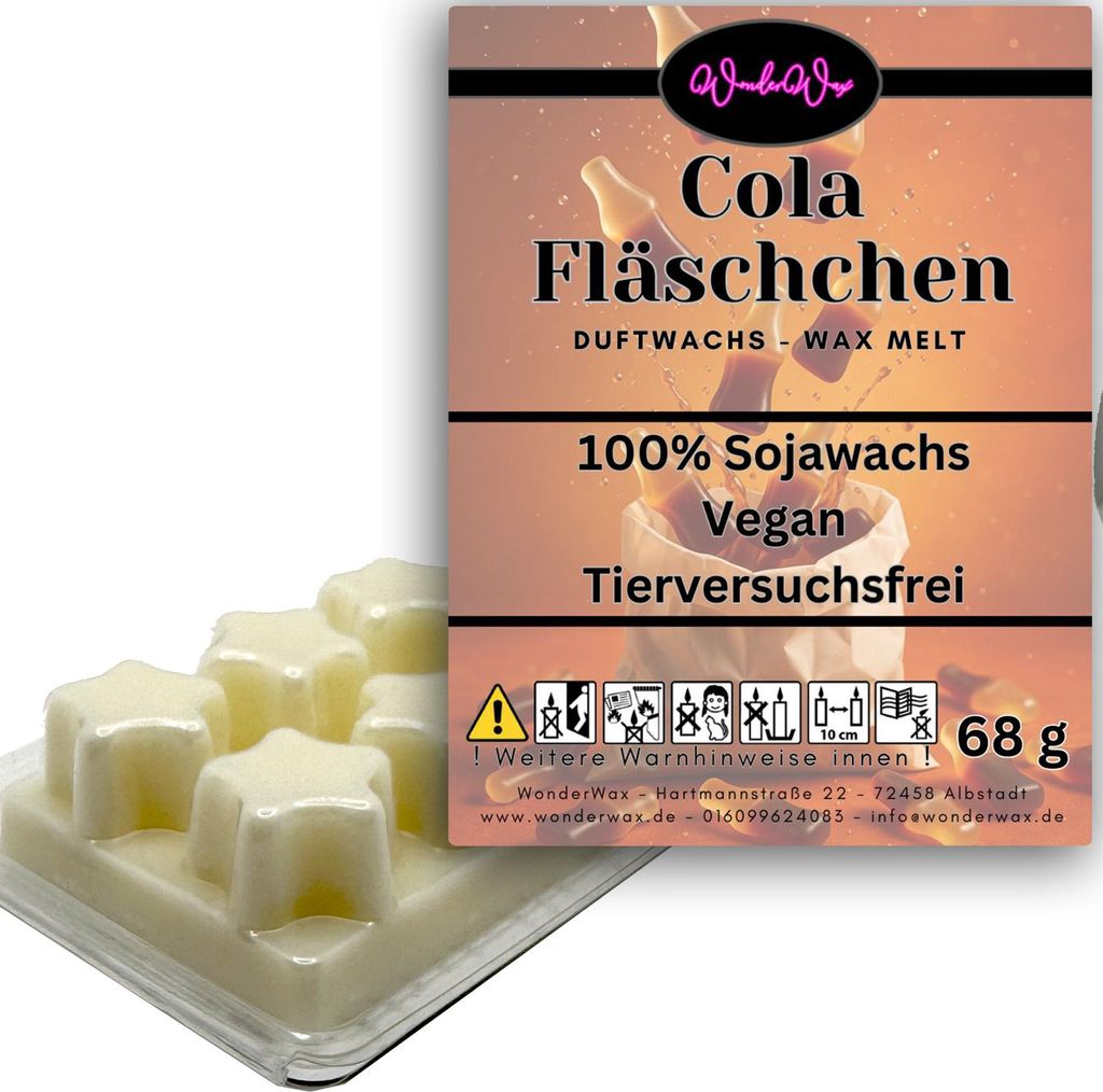 WonderWax Duftwachs Wax Melts für Duftlampe, 6 Sterne Duftmelt Wachsmelt Sojawachs Duftwachs Würfel für Raumdüfte, Wachs Duftöl Winter Indoor ...