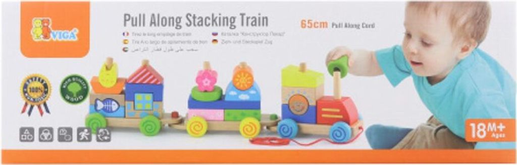Viga - Holzpuzzle und Ziehmaschine