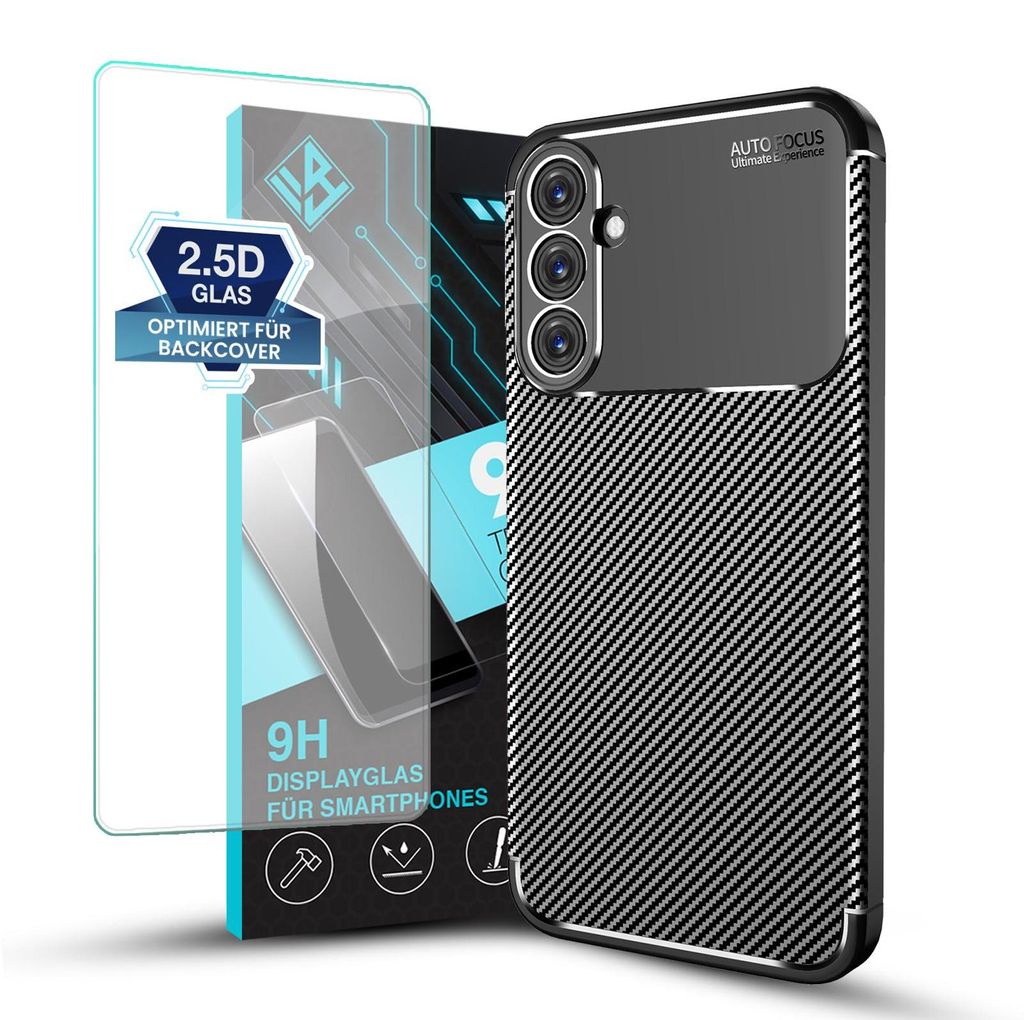 Handy Hülle für Samsung Galaxy A16 / A16 5G mit 9H Produktbild 