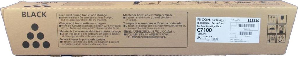 Ricoh Schwarz - original - Tonerpatrone