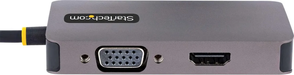 StarTech.com Adaptateur USB-C vers HDMI DVI VGA 4K 60Hz - CDP2VGAUCPH - 3