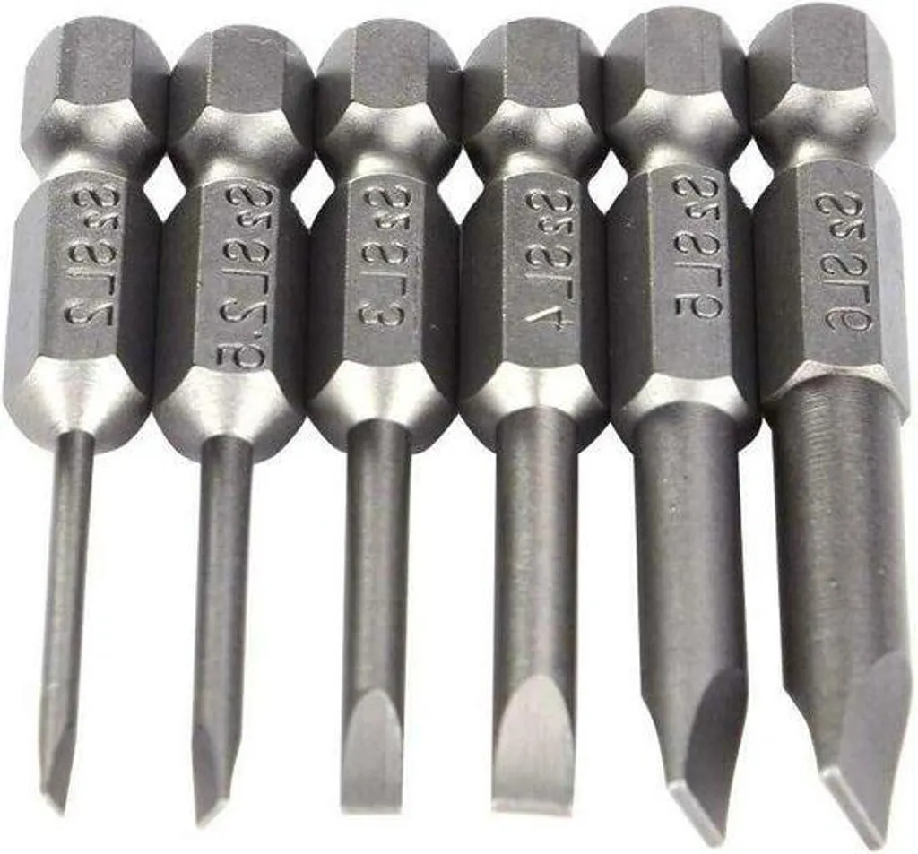 Kit tournevis centraux pour perçage de précision 100 mm acier S2 gris