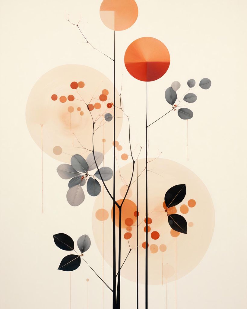 Poster 40x50cm Herbstmelodie