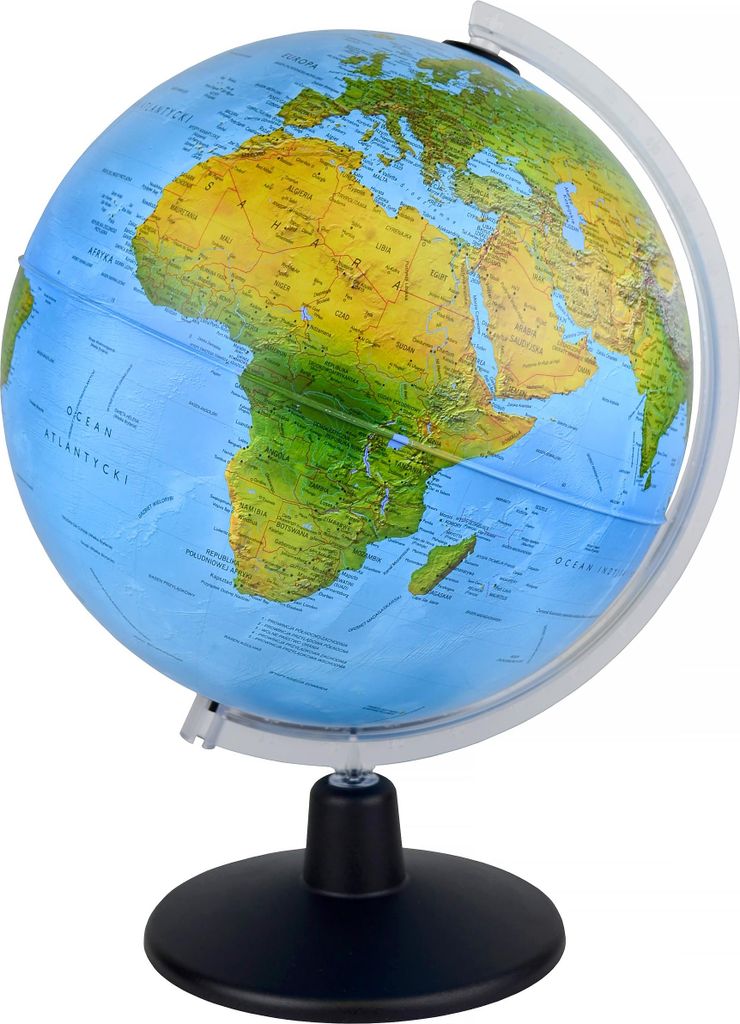 Gaia beleuchteter physischer/politischer Globus 25cm