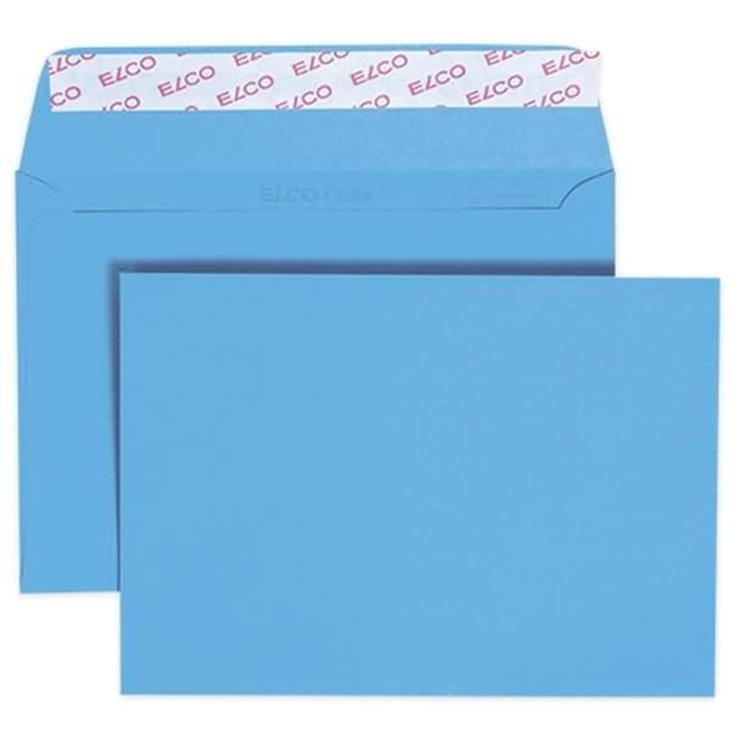 Elco 74634.32 – C6 (114 x 162 mm) – Blau – Forest Stewardship Council (FSC)