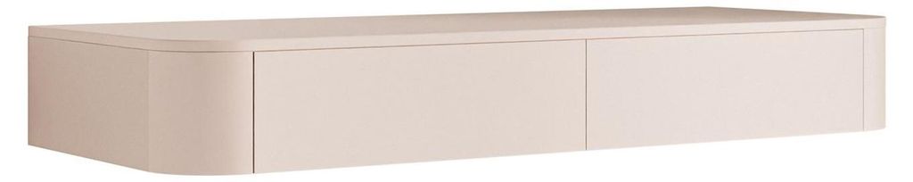 Hangende console SAGE, 110 cm, kasjmierkleur, met 2 lades, Productafbeelding 