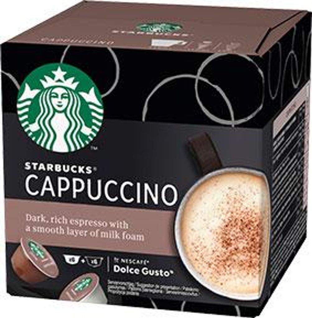 Starbucks by Nescafe Dolce Gusto 12 Kapseln Cappuccino Café Image du produit 