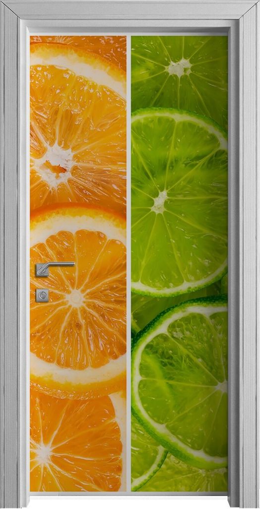 Tür Selbstklebende 90x210 cm Türfolie Türtapete Klebefolie Produktbild 