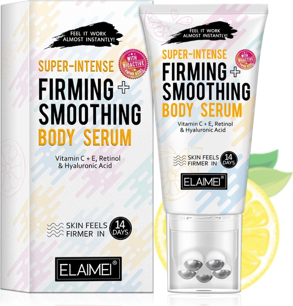Body Serum Fettverbrennungs Creme Cream Verbrennung Körperfett mit Massage, 1x 120g