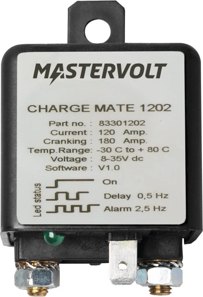 Relais électronique Charge Mate 1202 Mastervolt 120A à faible tension