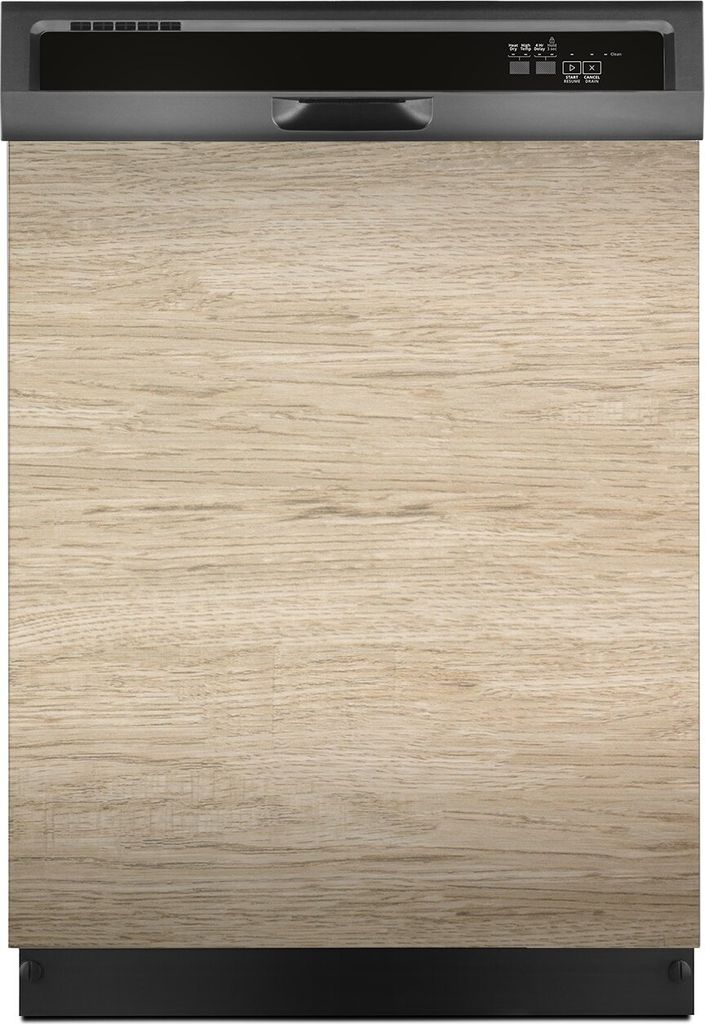 Aufkleber sticker 60x70 cm Dekorative folie Spülmaschine - Helles Holz