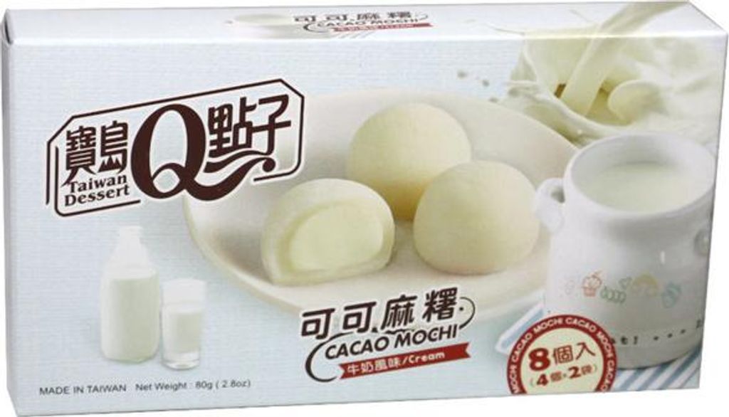 TW Q Mico Mochi Creme 8er-Packung Zdjęcie produktu 