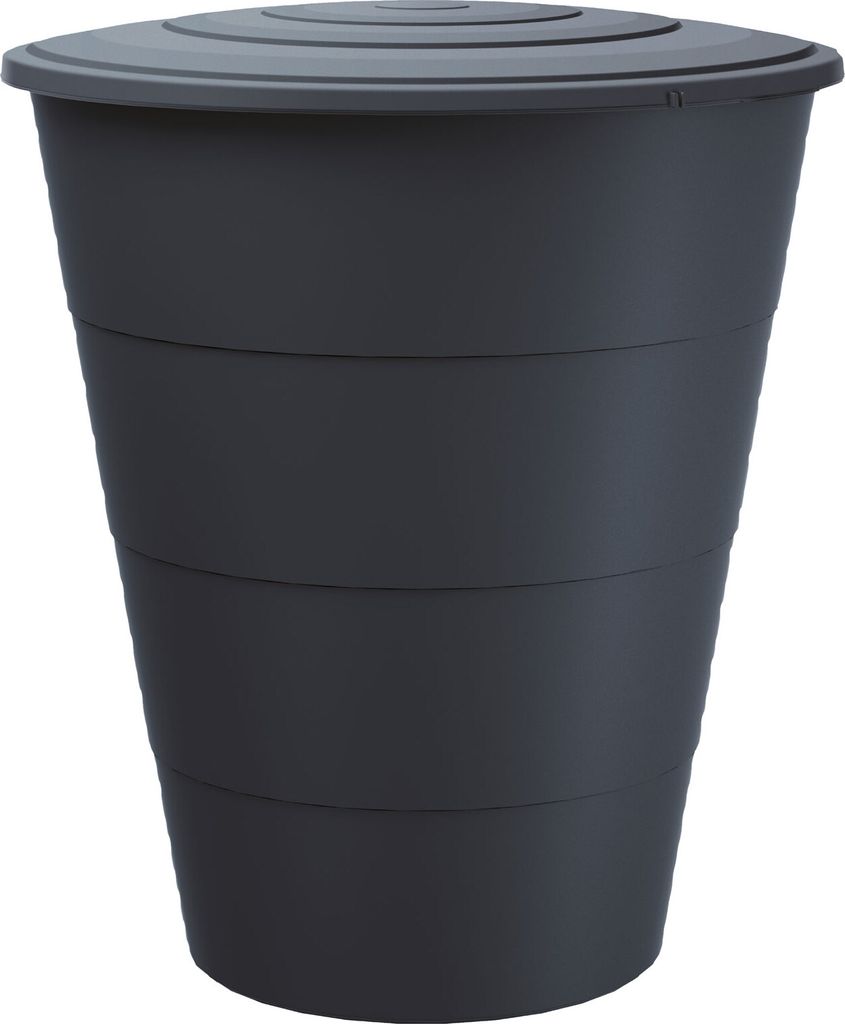 Regentonne anthrazit FLORENZ 210 Liter inkl. Hahn Produktbild 