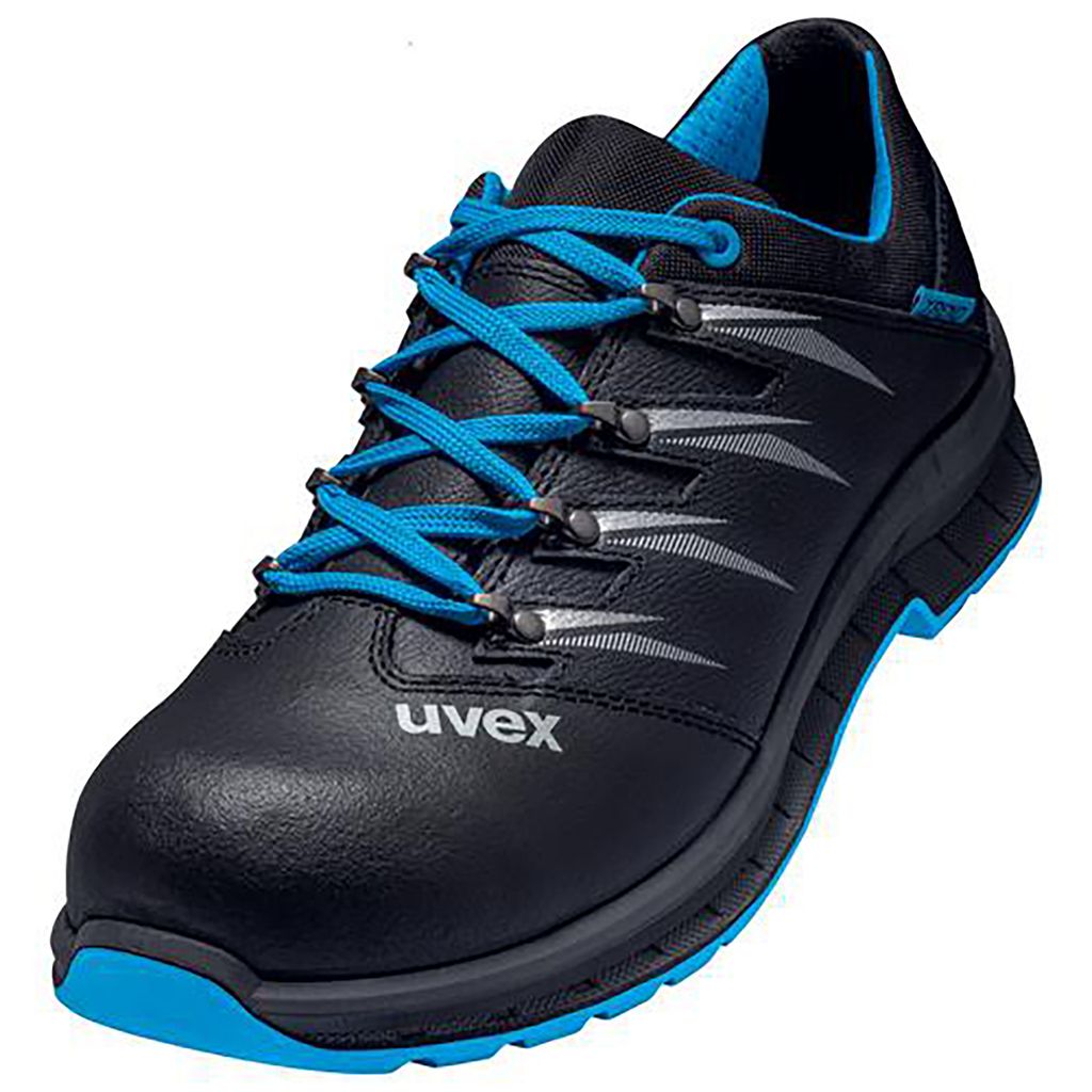 uvex 2 trend Halbschuhe S2 blau, schwarz Weite 12 Gr. 45