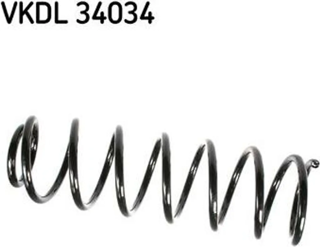 Ressort de suspension hélicoïdal SKF VKDL 34034 compatible KA