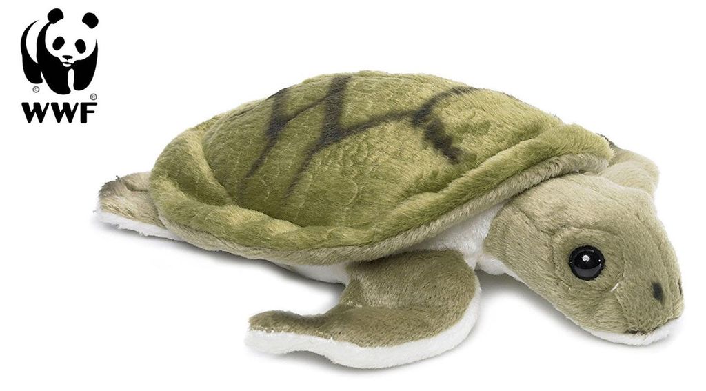WWF - Plüschtier - Meeresschildkröte (18cm) lebensecht Produktbild 