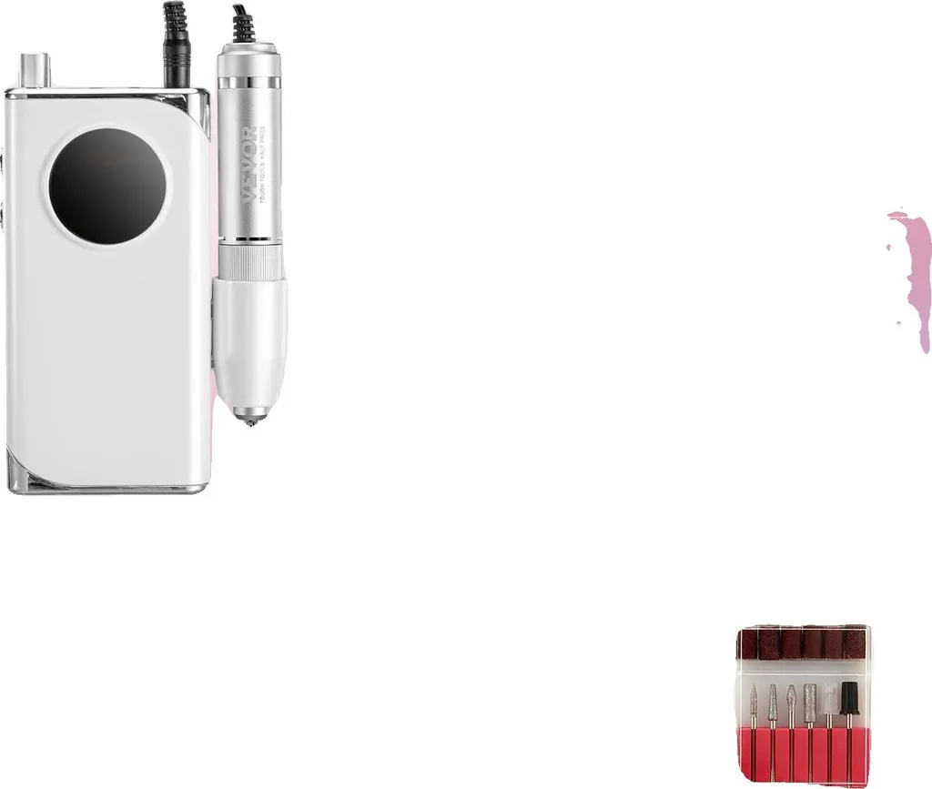 Ponceuse pour ongles sans fil 40k avec écran LCD et moteur puissant