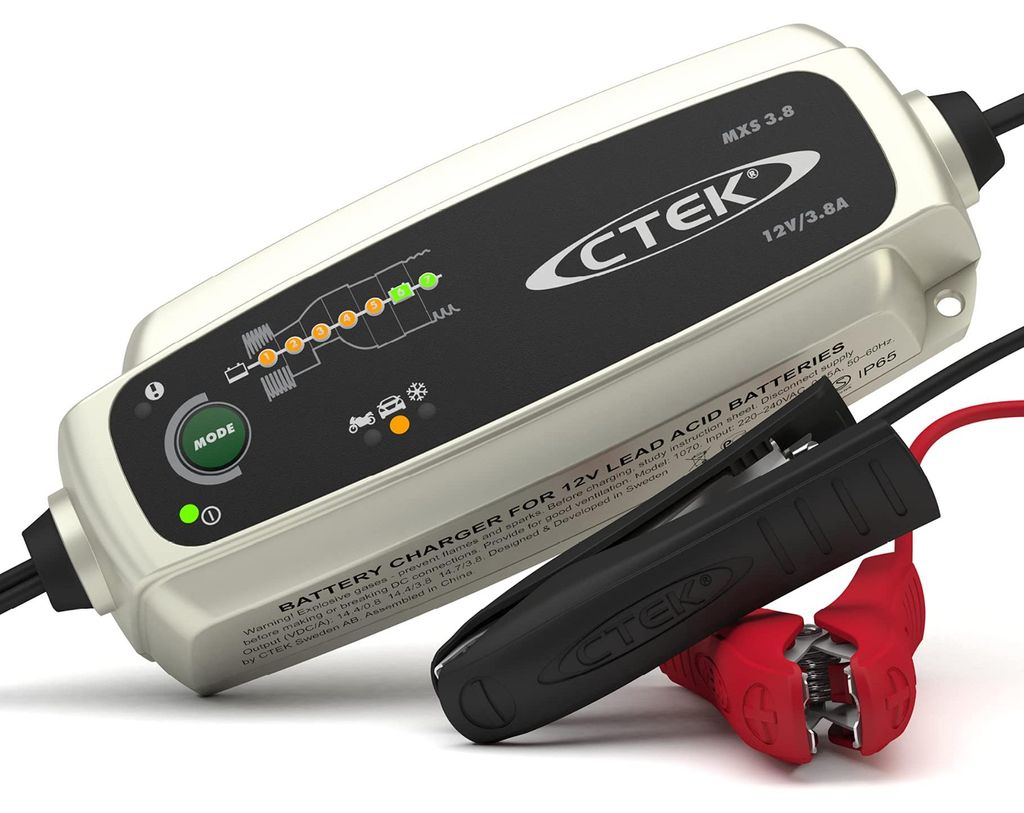 CTEK MXS 3.8, Batterieladegerät 12V, Erhaltungsladegerät, Produktbild 