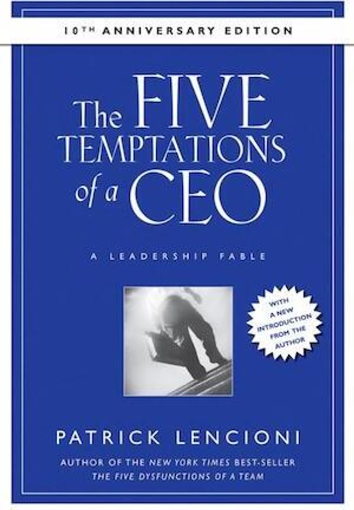 The Five Temptations of a CEO Produktbild 
