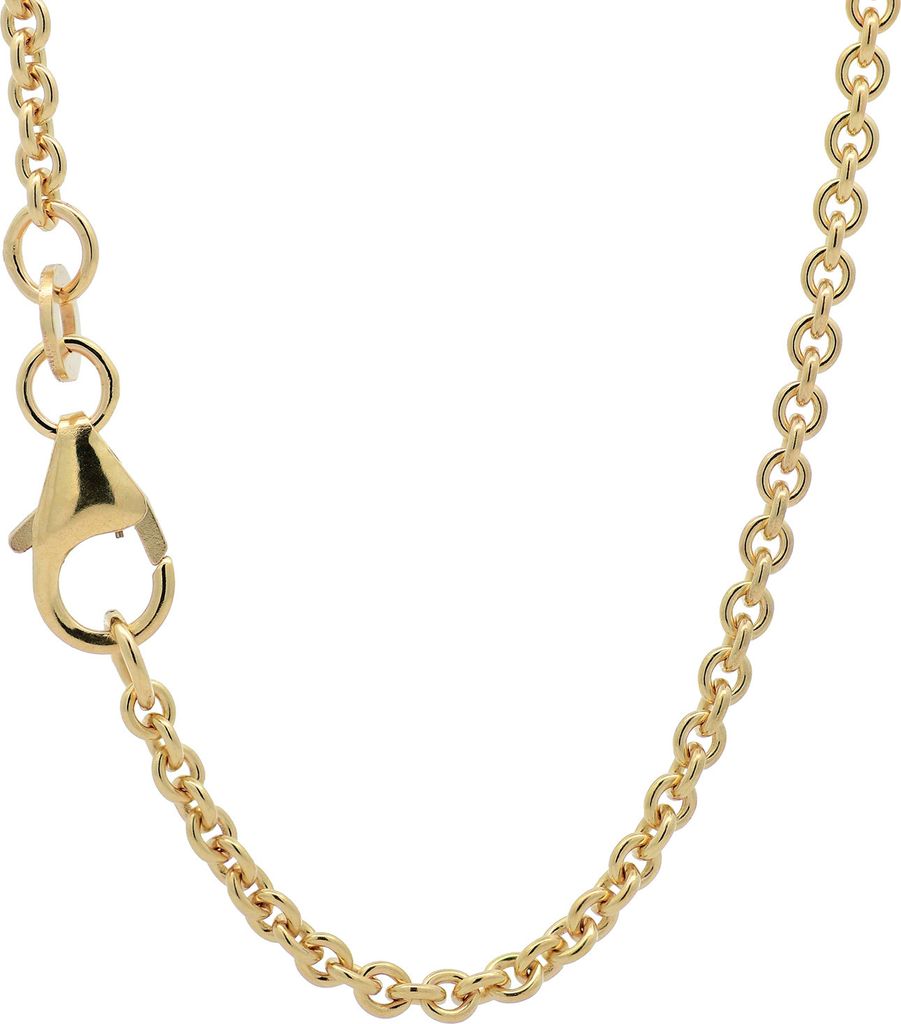 Goldkette Ankerkette rund Länge 60cm - Breite 1,8mm - 333-8 Produktbild 