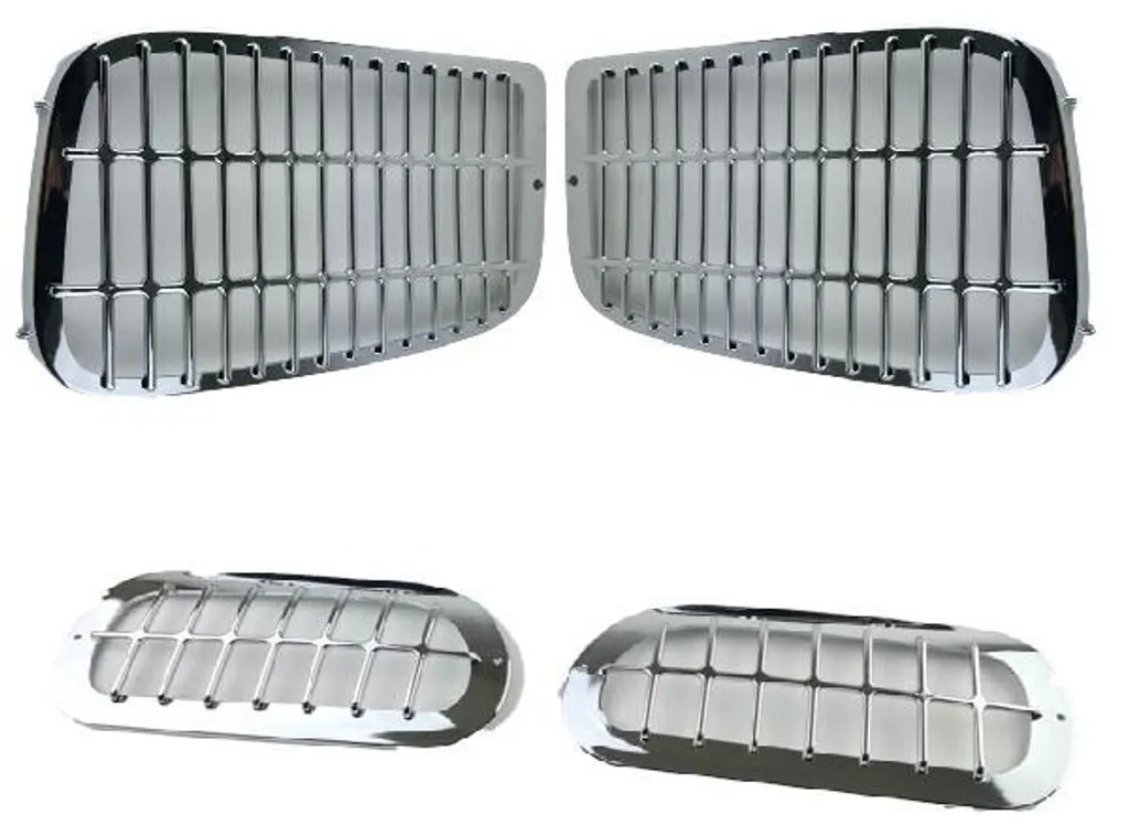 Évitez la Casse des Phares Actros MP2 MP3 avec nos Grilles Chromées