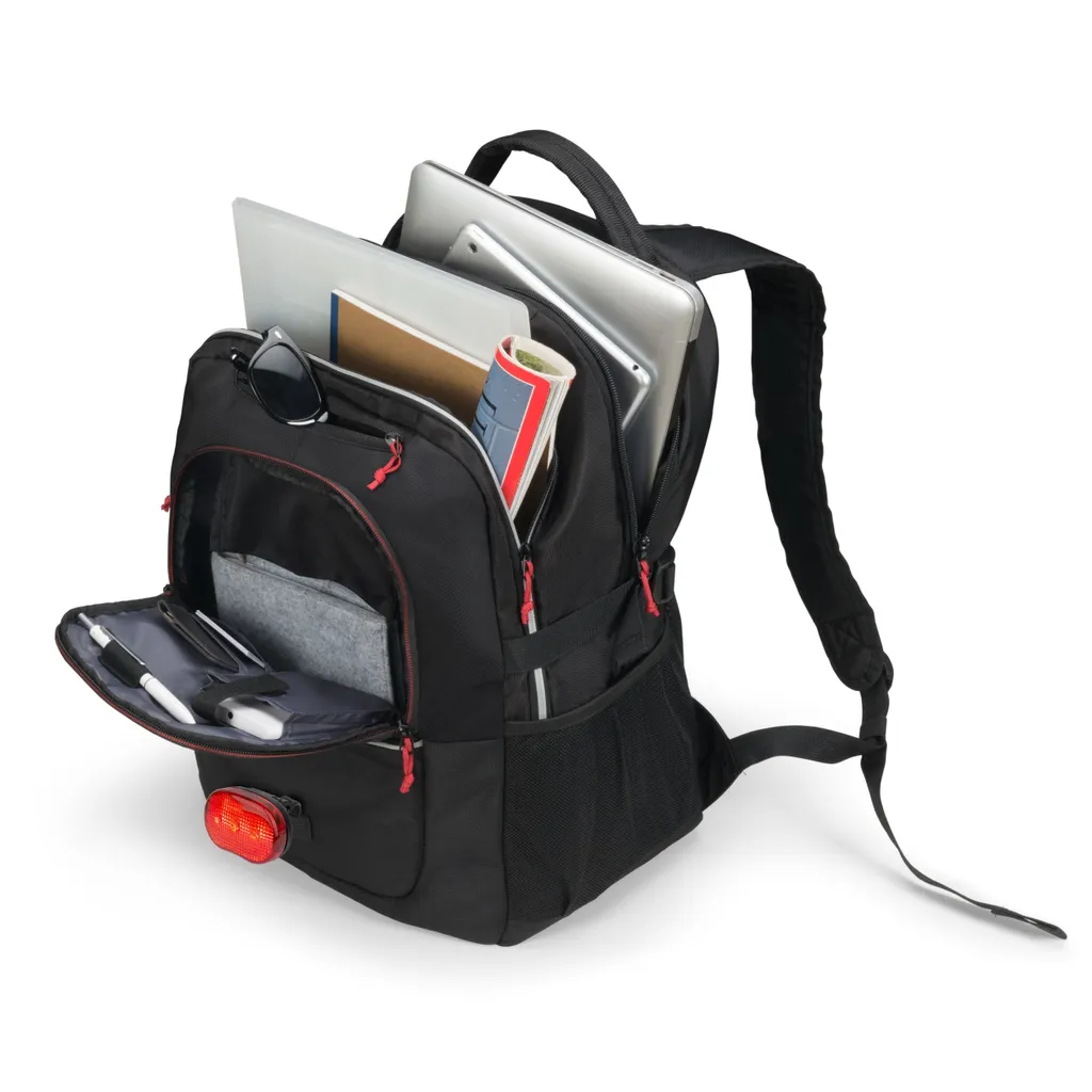 Backpack DICOTA Plus SPIN 15.6 - Zaino Laptop Professionale Nero - 2