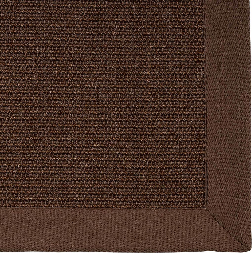 Sisal-Teppich Amazonas Dunkelbraun Mit Bordüre 160 x 230 cm Produktbild 5