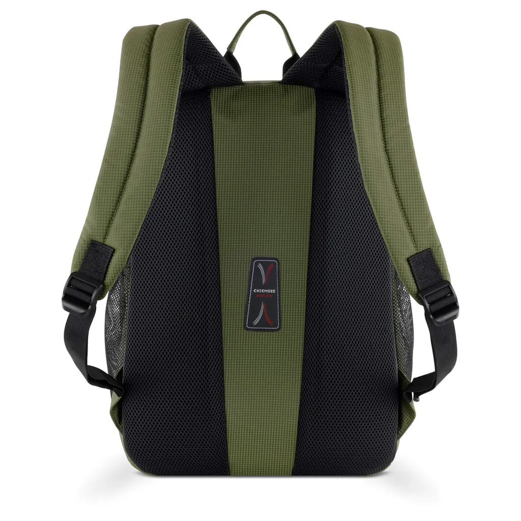Sac à dos pour ordinateur portable CHIEMSEE Light N Base - Olive - 4