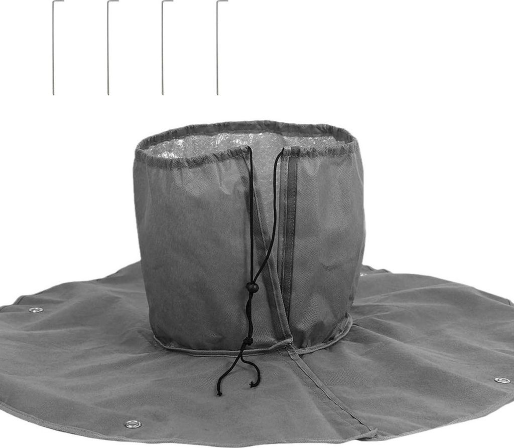 Winterschutz für Pflanzen, Winterbaum Schutzhaube, Palmen Wurzelschutz, Frostschutz, H 30 cm Stamm Ø bis 100 cm