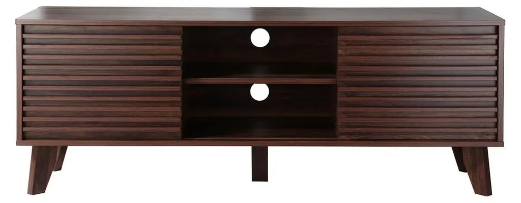 Optimisez votre Salon avec le Meuble TV FRIBOURG L135 cm Portes Coulissantes