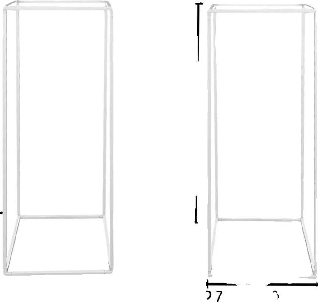 Structure pour photobooth et fond de scène blanc meuble déco taille M