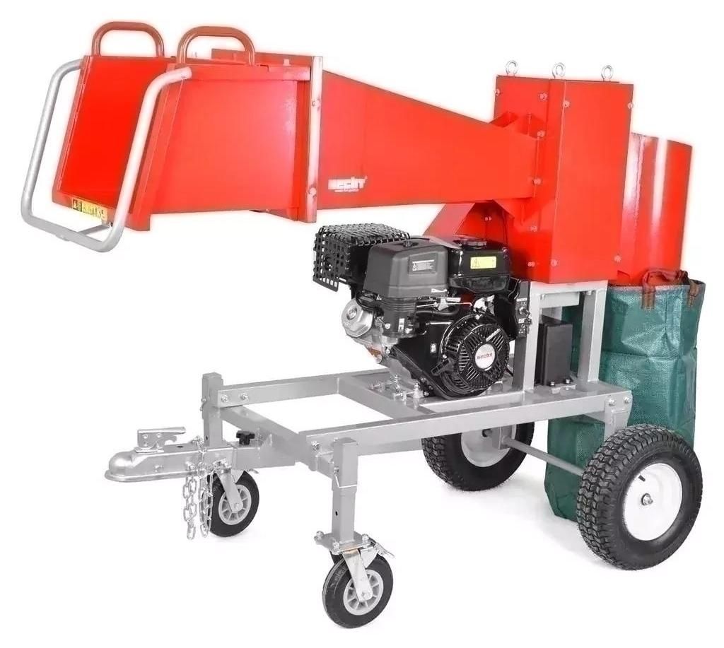 Benzin Holzhäcksler mit Elektrostart, 457cm3 , 9,6 kW