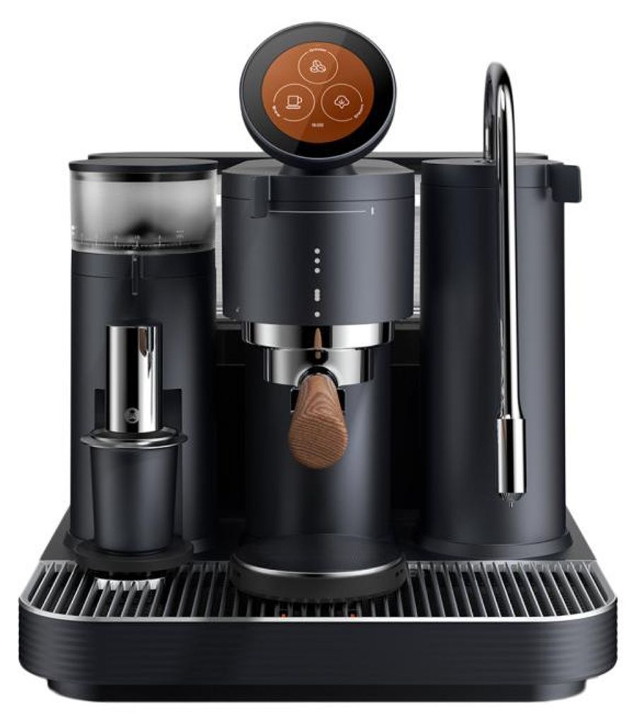 Meraki Espressomaschine mit Mahlwerk - Schwarz Produktbild 
