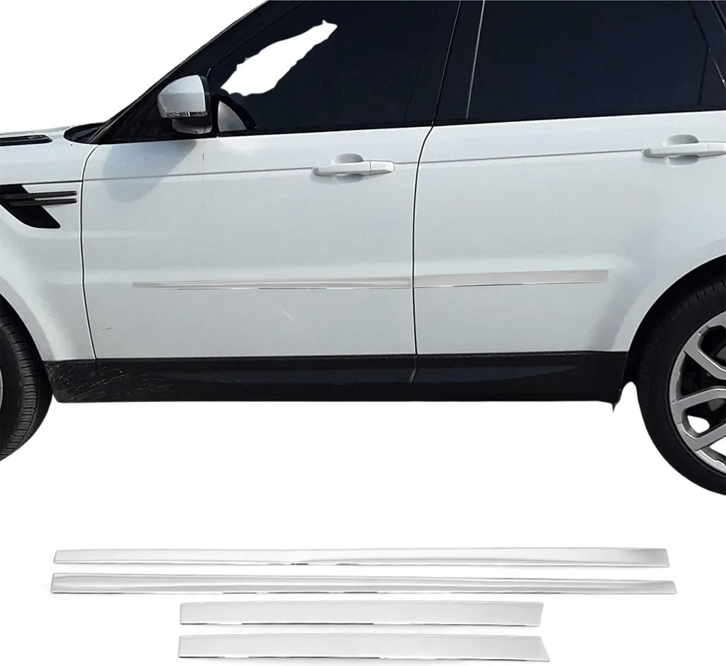 Baguette protection latérale de porte Range Rover Sport 2013-2022 Argent