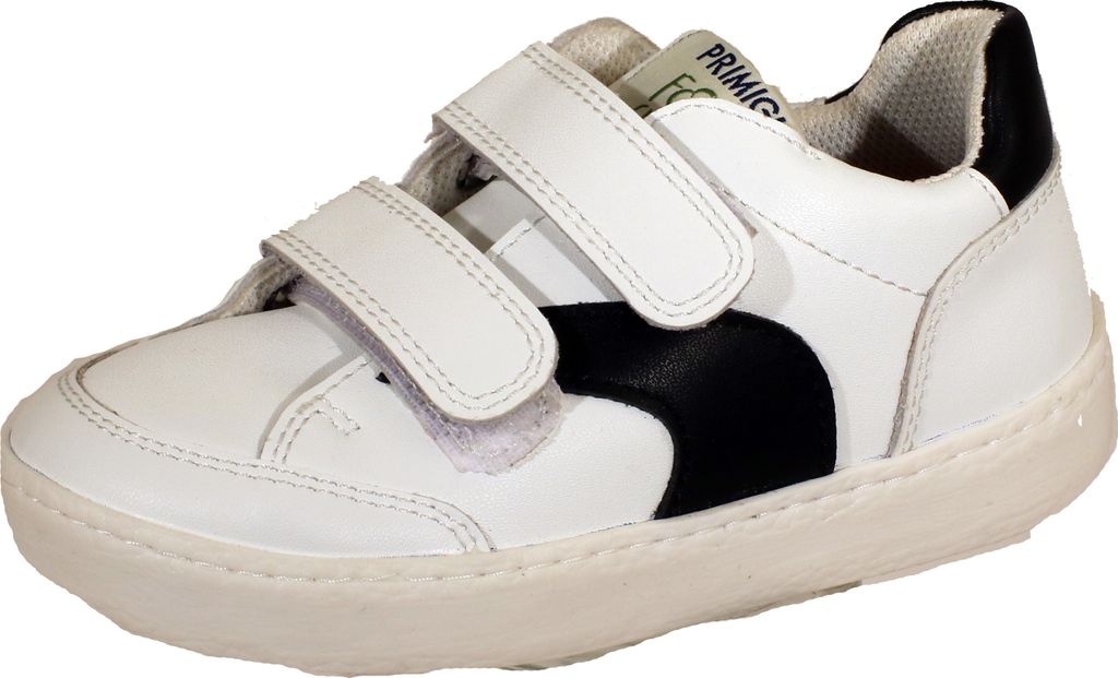 Primigi Pun 19200 - Bianco-Nero Leder Größe: 30 Normal