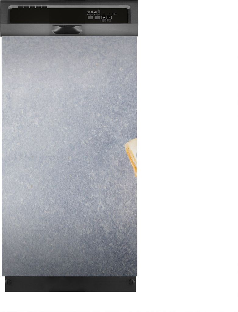 Aufkleber sticker 45x80 cm Dekorative folie Spülmaschine - Karottenkuchen mit Blaubeere