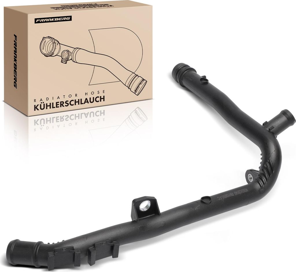 Frankberg 1x Kühlerschlauch Kühlwasserschlauch für VW Golf Plus VI Passat Beetle CC Caddy III IV Jetta