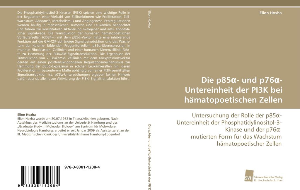 Die p85¿- und p76¿-Untereinheit der PI3K bei hämatopoetischen Zellen