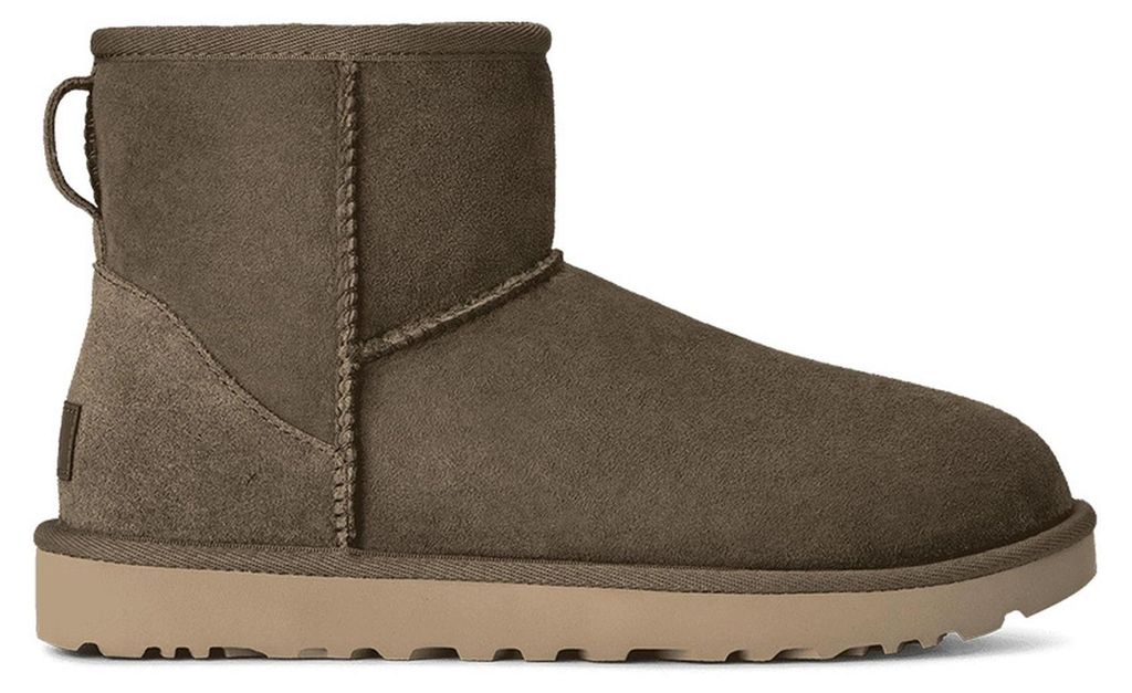 Dámské zimní boty UGG Classic Mini II, ovčí vlna, semiš, Obrázek produktu 