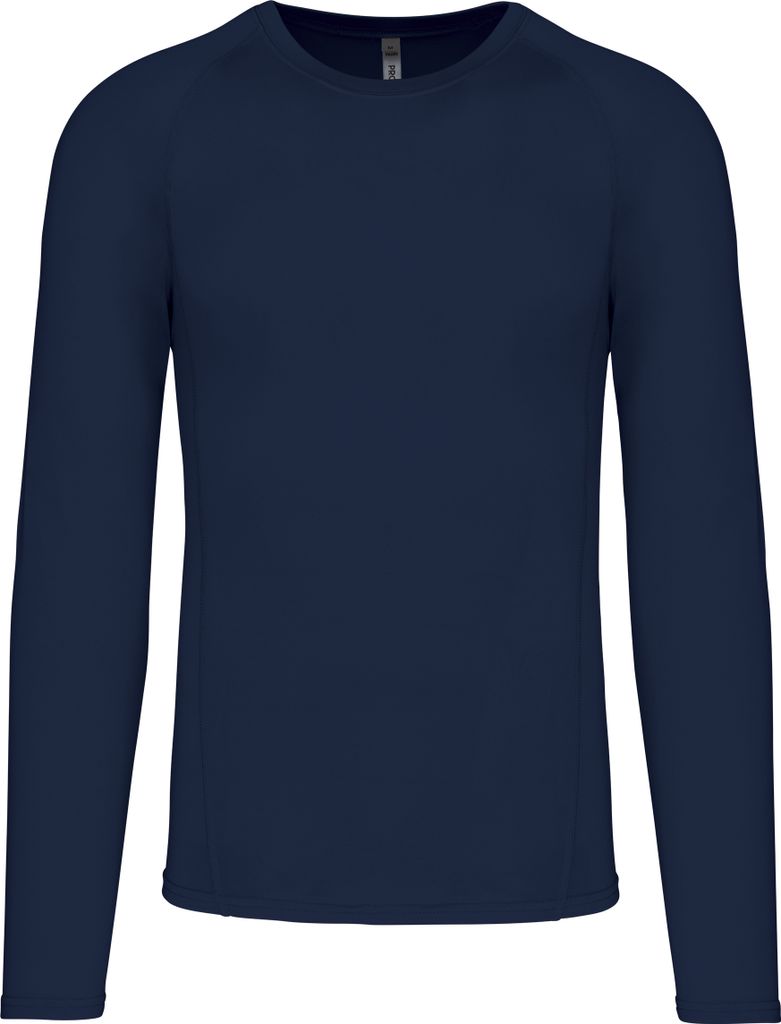 PROACT Langarm Doppelhaut T-Shirt. Schnelltrocknend