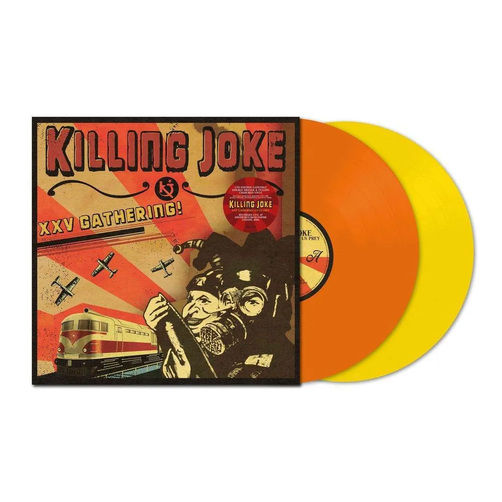 Double Vinyle Live Killing Joke XXV Gathering Let Us Prey Edition Limitée