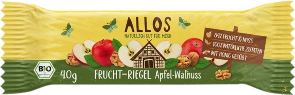 Ovocná tyčinka - jablko a orech 40g Obrázok produktu 