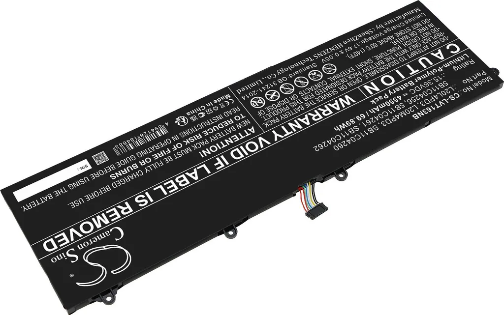 Batterie interne pour PC portable Lenovo Legion S7 15ACH6 82K8001 TECHTEK