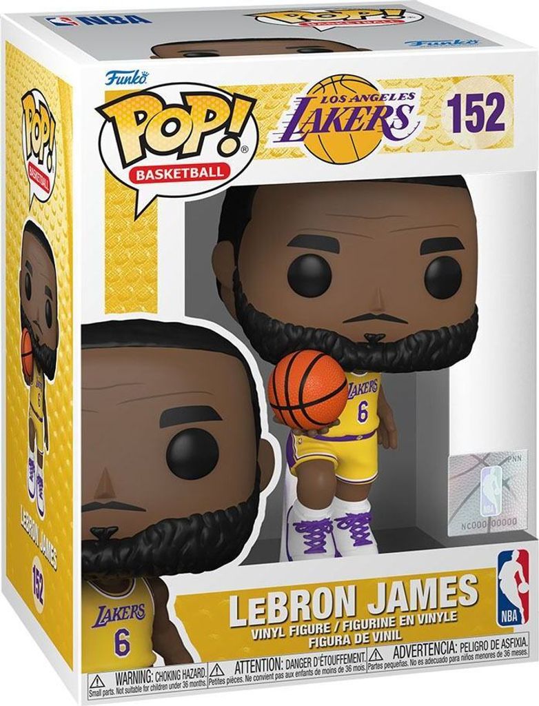 FUNKO POP! Lebron James in 6 Jersey, zberateľská figúrka, Obrázok produktu 