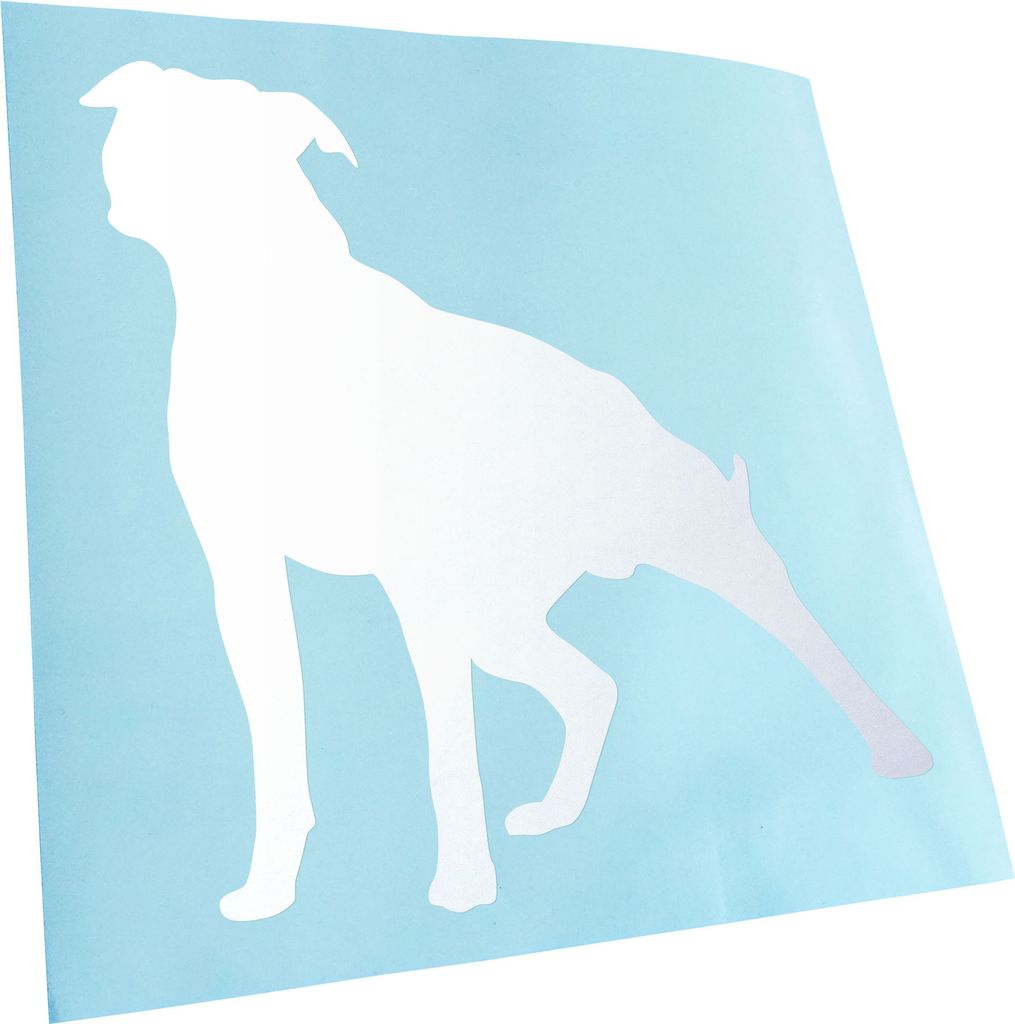 Kiwistar - Autoaufkleber - American Stafford Hunderasse Heckscheibenaufkleber - Aufkleber für Auto Kfz Fahrrad, LKW, Truck Mofa