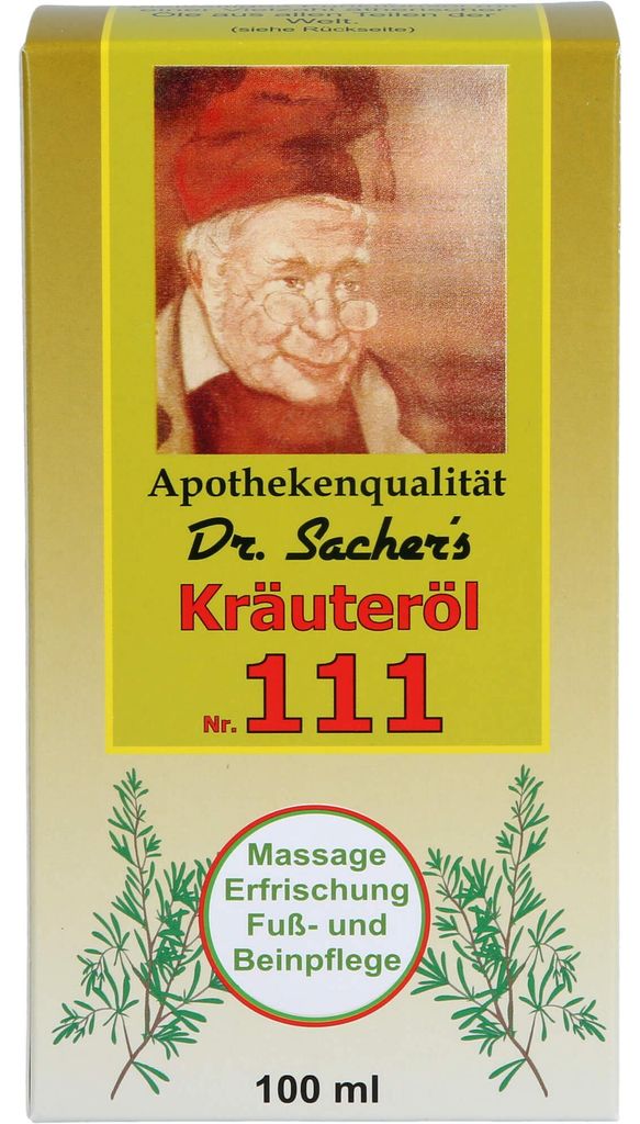 Mieszanka olejków Dr Sacher's Herbal Oil No. 111, roztwór Zdjęcie produktu 