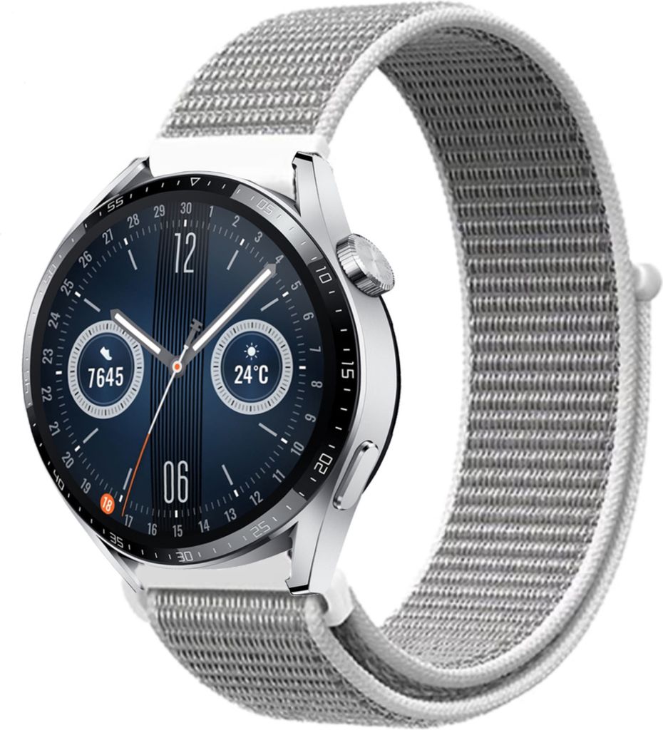 Strap-it Huawei Watch GT 3 46mm Nylonarmband (Muschel)