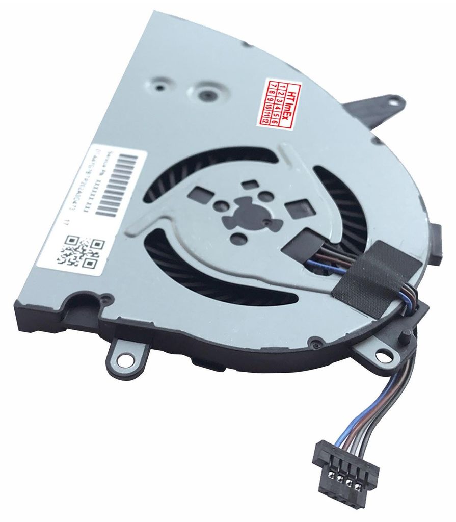 CPU version 2 - Lüfter Kühler 4-Pin stecker FAN cooler für HP Pavilion 15-cw0401ng, 15-cw1201ng, 15-cw1800ng