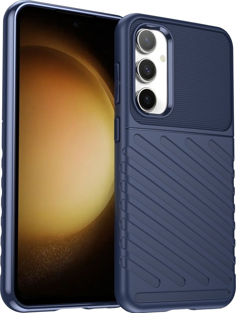 Mobigear Groove  Samsung Galaxy S23 FE Hülle Flexibles TPU Produktbild 